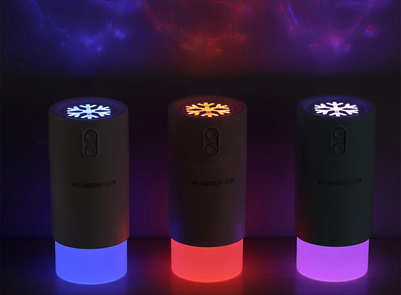 Colorful Mini USB Humidifier for Desk, Bedside and Car