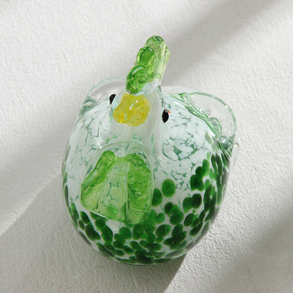 Glass Sculptures - Decorative Bird & Animal Glass Figurines