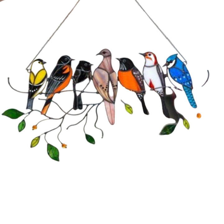 Bird Pendant Decor for Colorful Garden-Inspired Charm