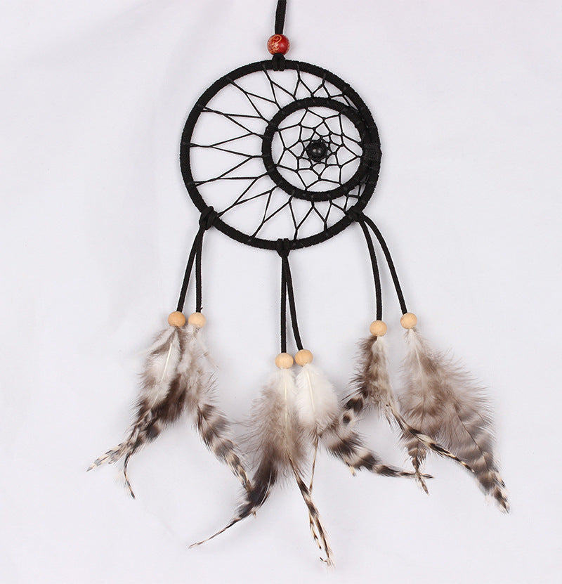 Dream Catcher Wall Hanging for Layered Bohemian Texture