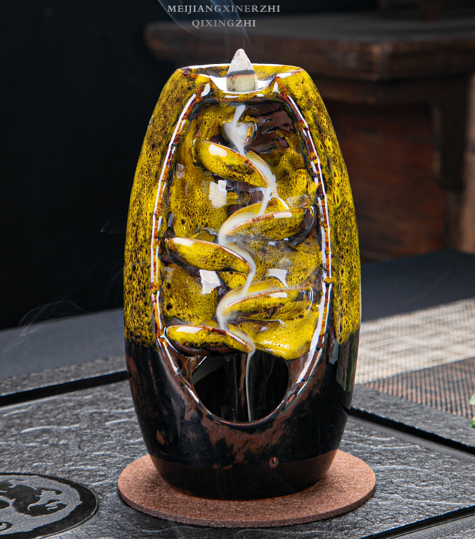 Backflow Incense Burner for Relaxing Home Ambience