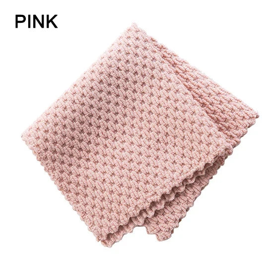 Thick Microfiber Kitchen Towels That Cut Grease Fast