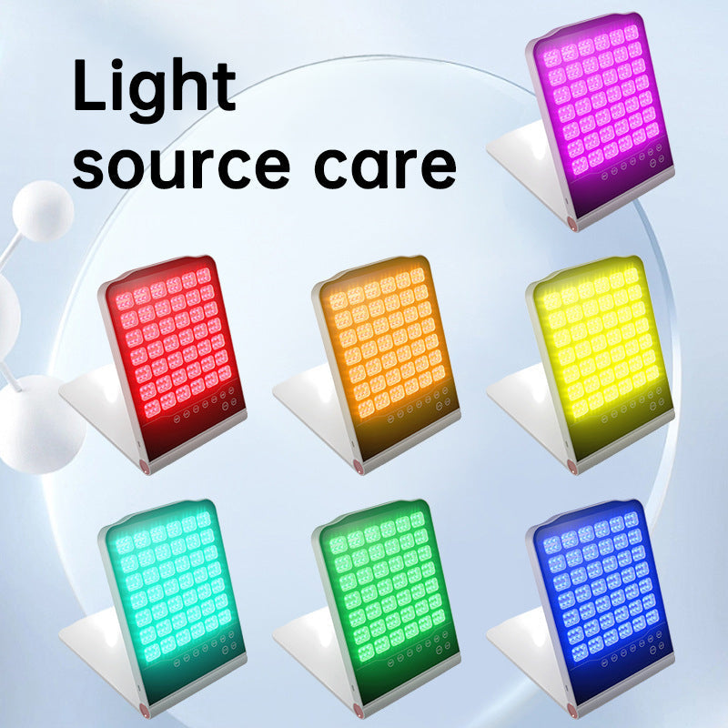 Home LED Light Therapy Panel: 8 Color Modes for Skin