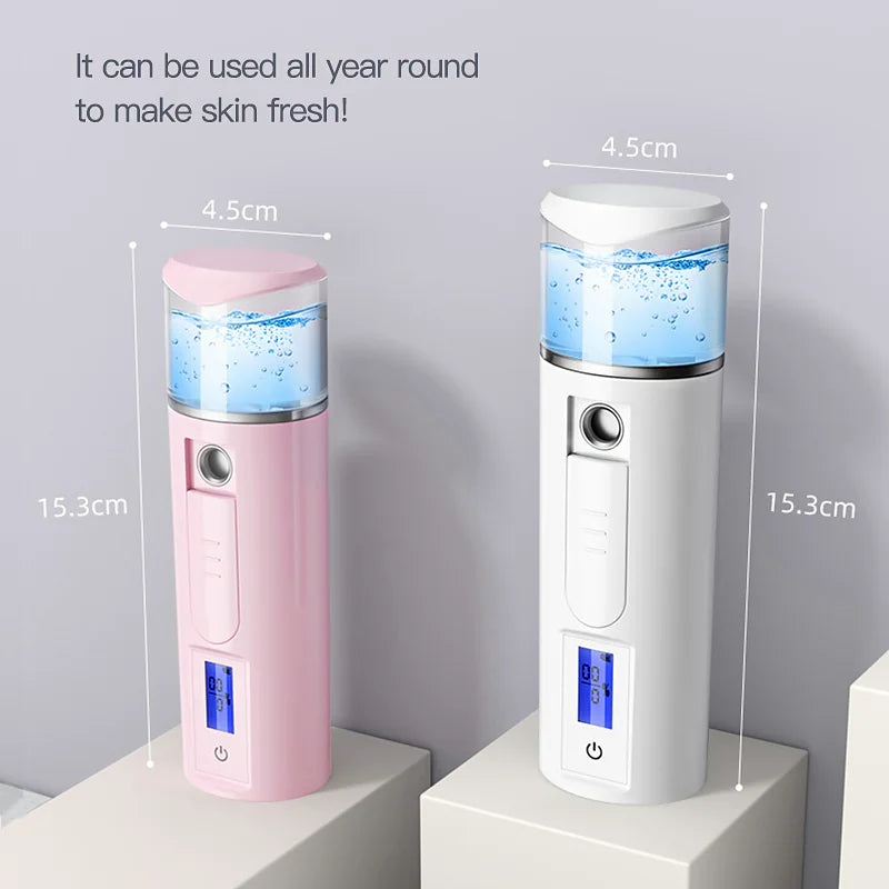 Portable Facial Mist Sprayer for Dry Skin On the Go