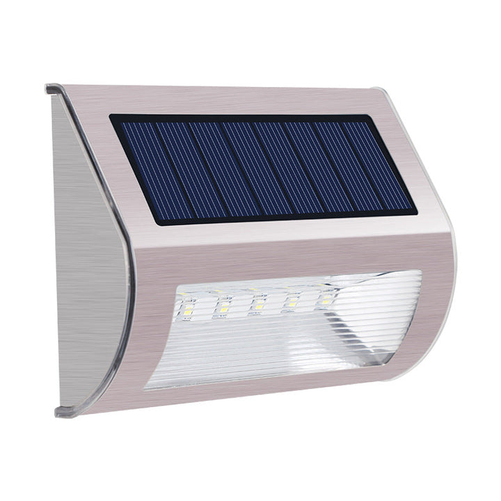 Stainless Steel Solar Wall Lights for Outdoor Stairs