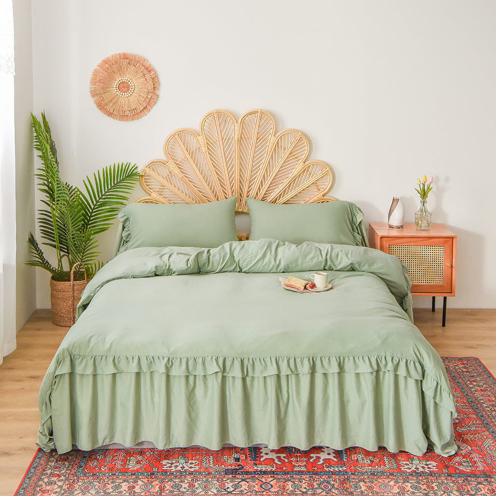 Ruffled Duvet Cover Set for a Softer, Cozier Bedroom