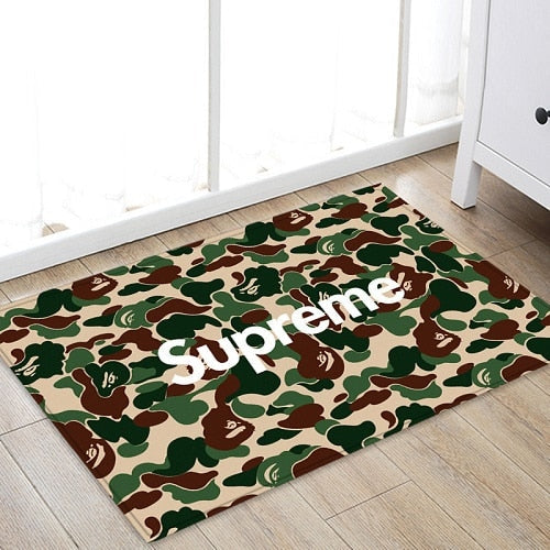 Jordan Basketball Rug - Soft Non-Slip Flannel Bath Mat