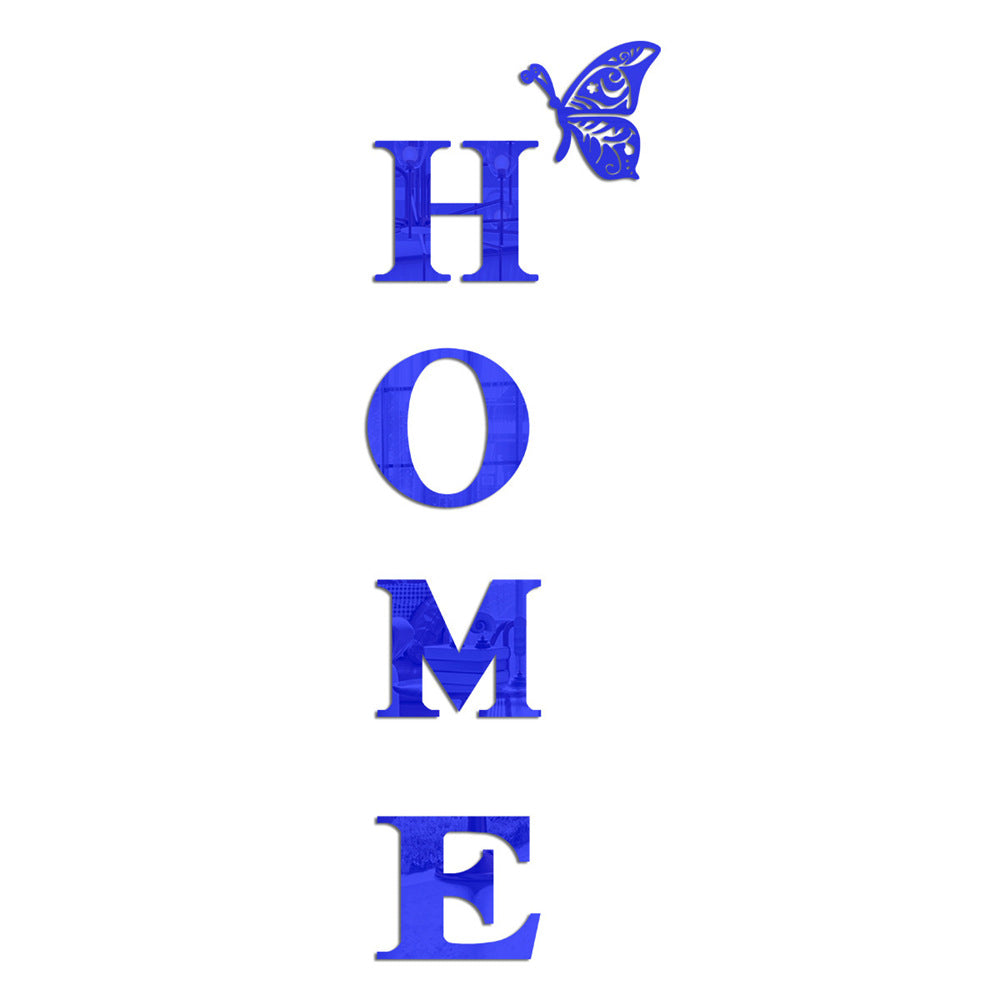 Acrylic Mirror Wall Stickers for Reflective Home Decor