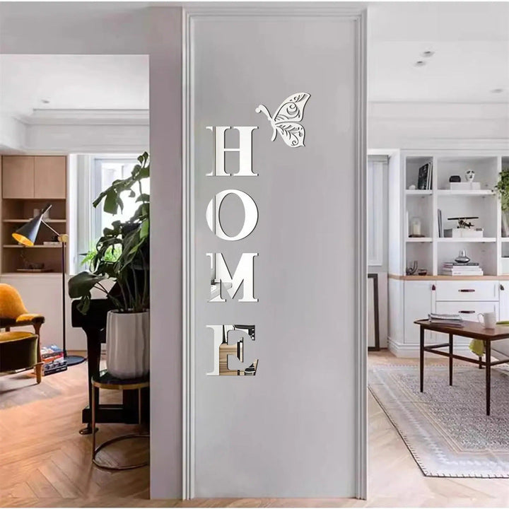 Acrylic Mirror Wall Stickers for Reflective Home Decor