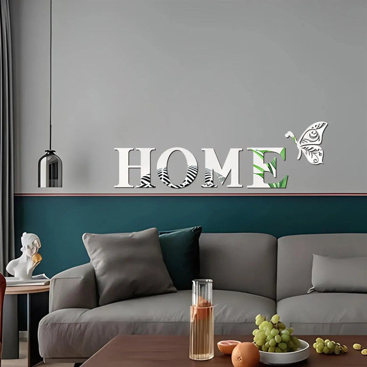 Acrylic Mirror Wall Stickers for Reflective Home Decor