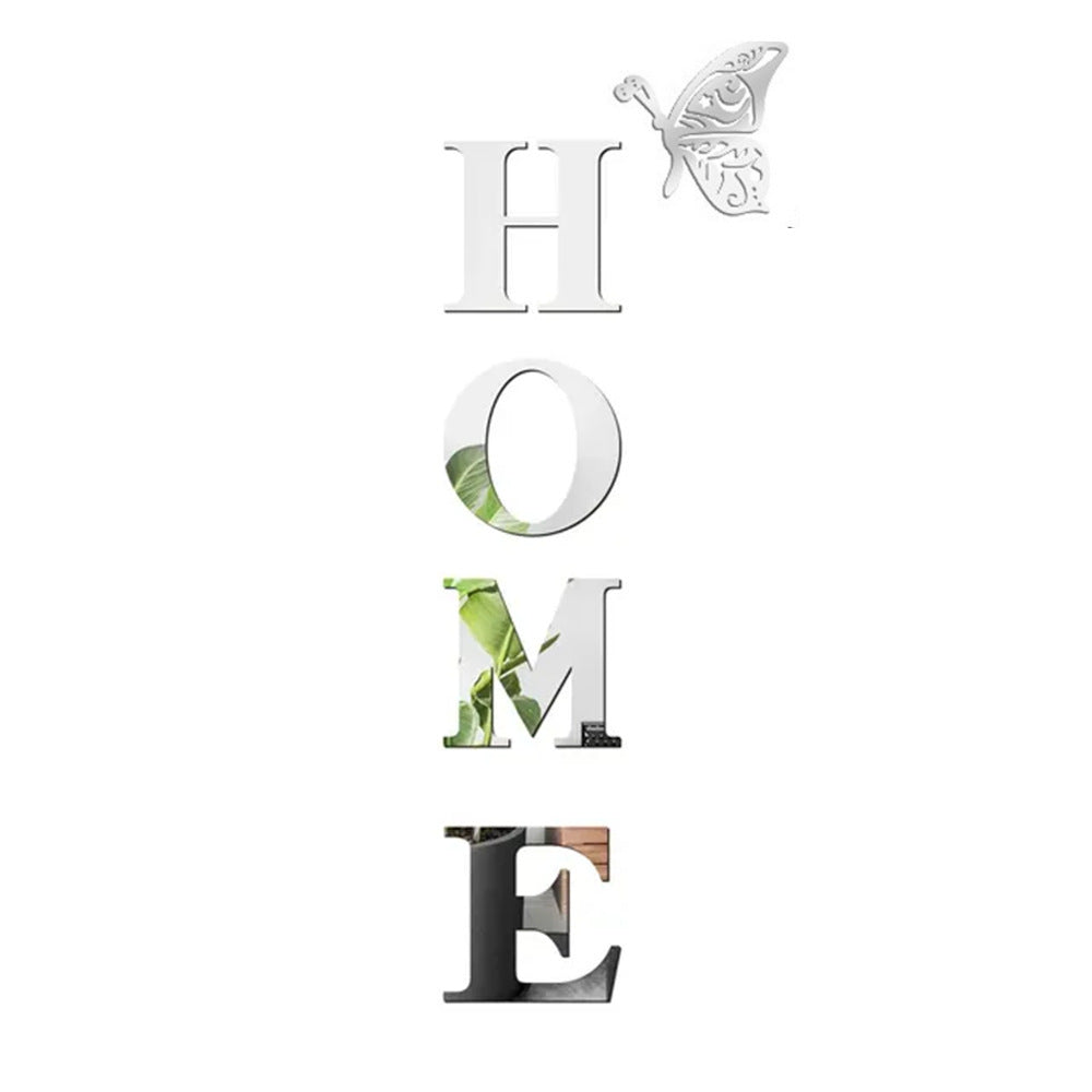 Acrylic Mirror Wall Stickers for Reflective Home Decor