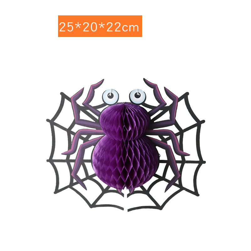 Honeycomb Halloween Decorations for 3D Party Displays