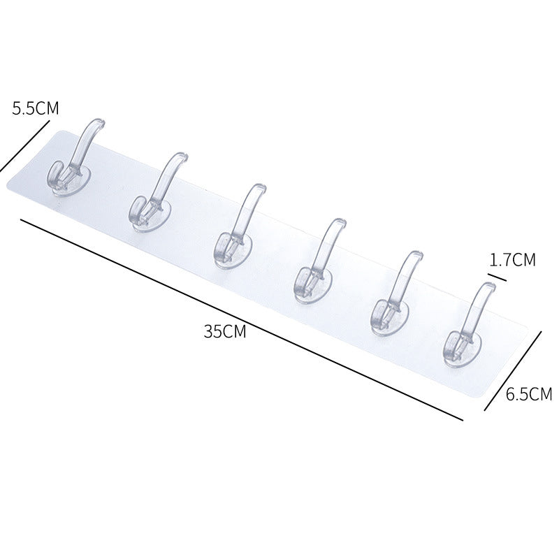 Traceless Adhesive Wall Hook for Renters & Bathrooms