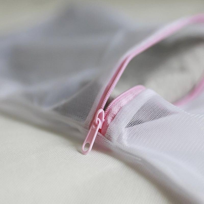 Mesh Bra Wash Bag With Zipper for Delicates