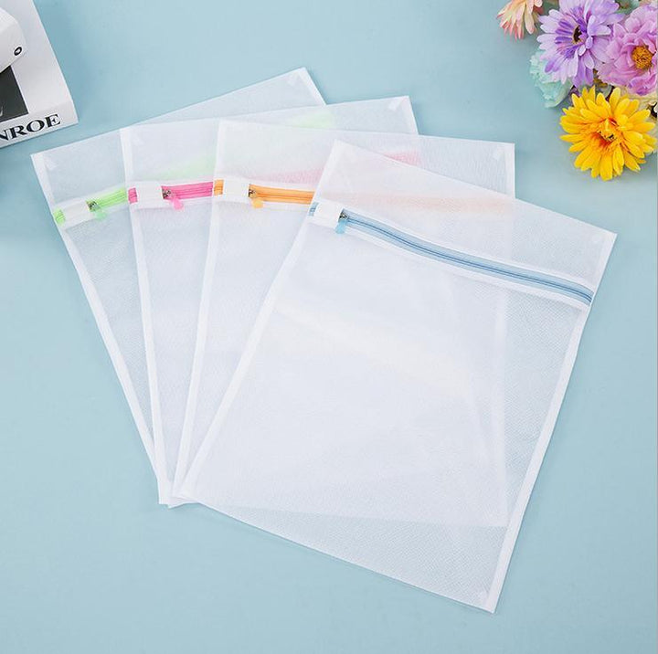Mesh Bra Wash Bag With Zipper for Delicates