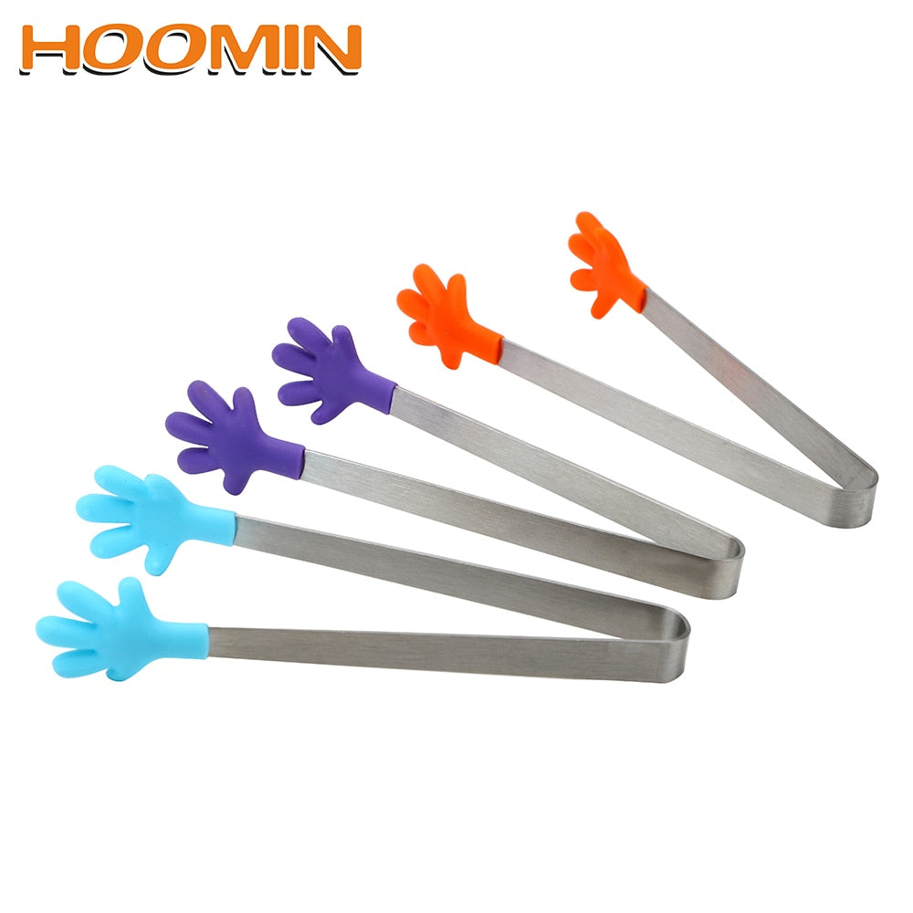Hand-Shaped Mini Tongs for Snacks & Desserts