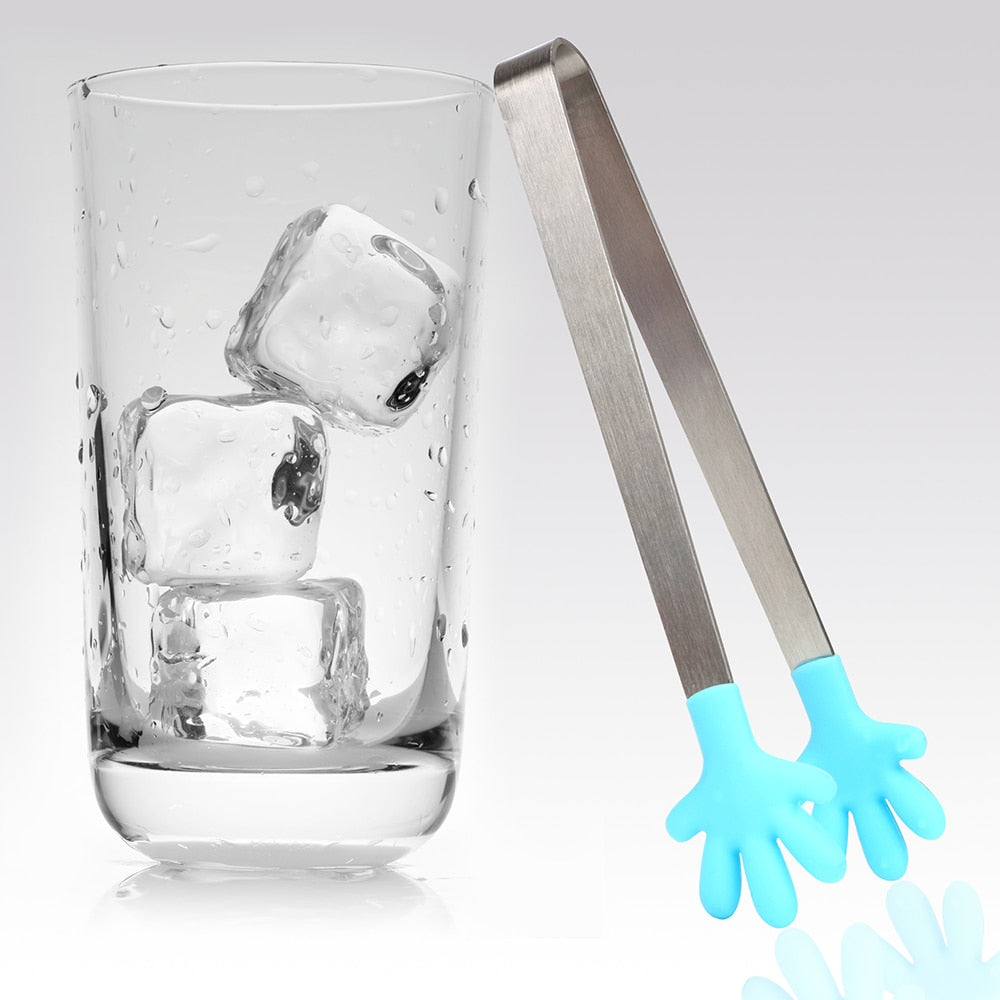 Hand-Shaped Mini Tongs for Snacks & Desserts