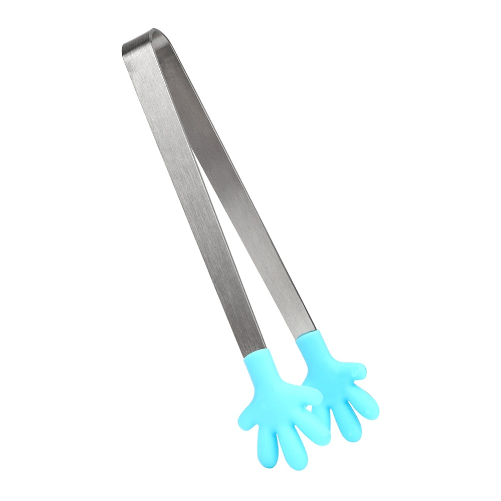 Hand-Shaped Mini Tongs for Snacks & Desserts