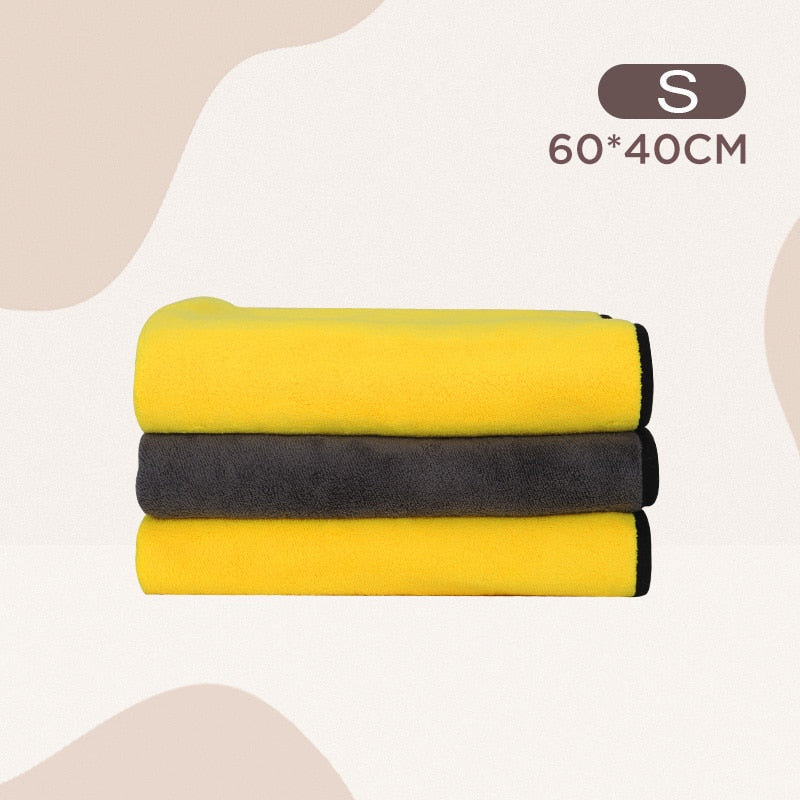 Pet Bath Towel for Fast-Drying Wet Fur After Baths