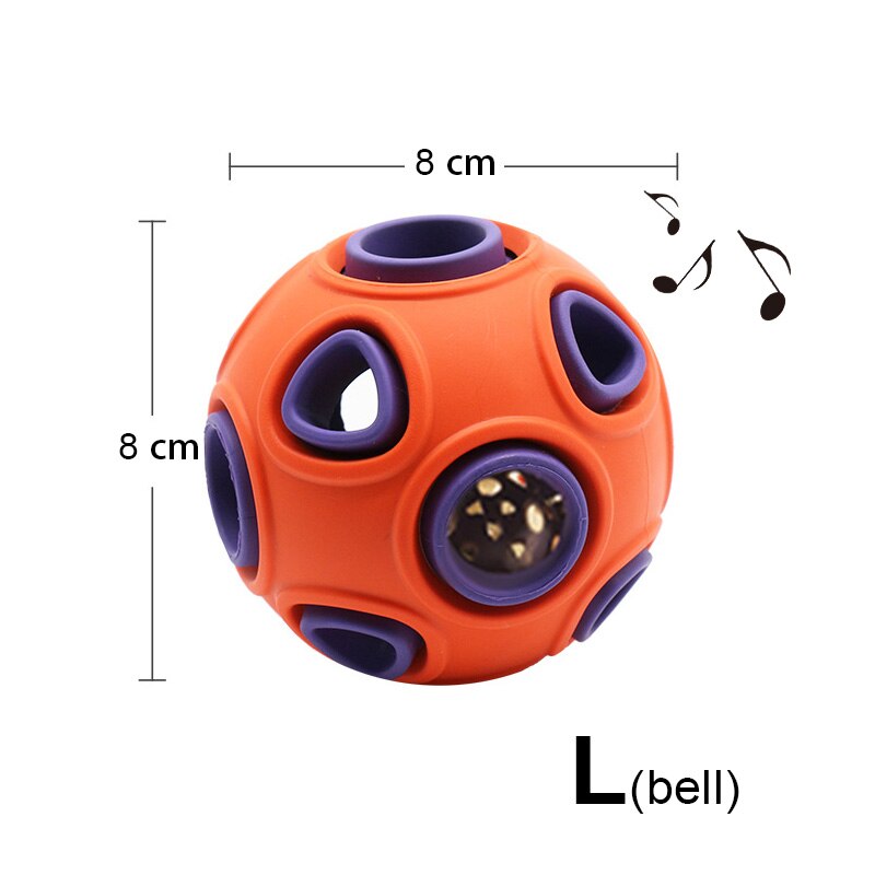 Interactive Treat-Dispensing Dog Ball Toy for Enrichment