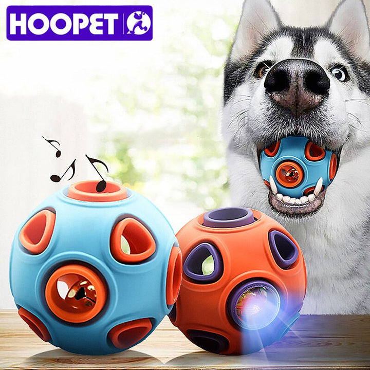 Interactive Treat-Dispensing Dog Ball Toy for Enrichment