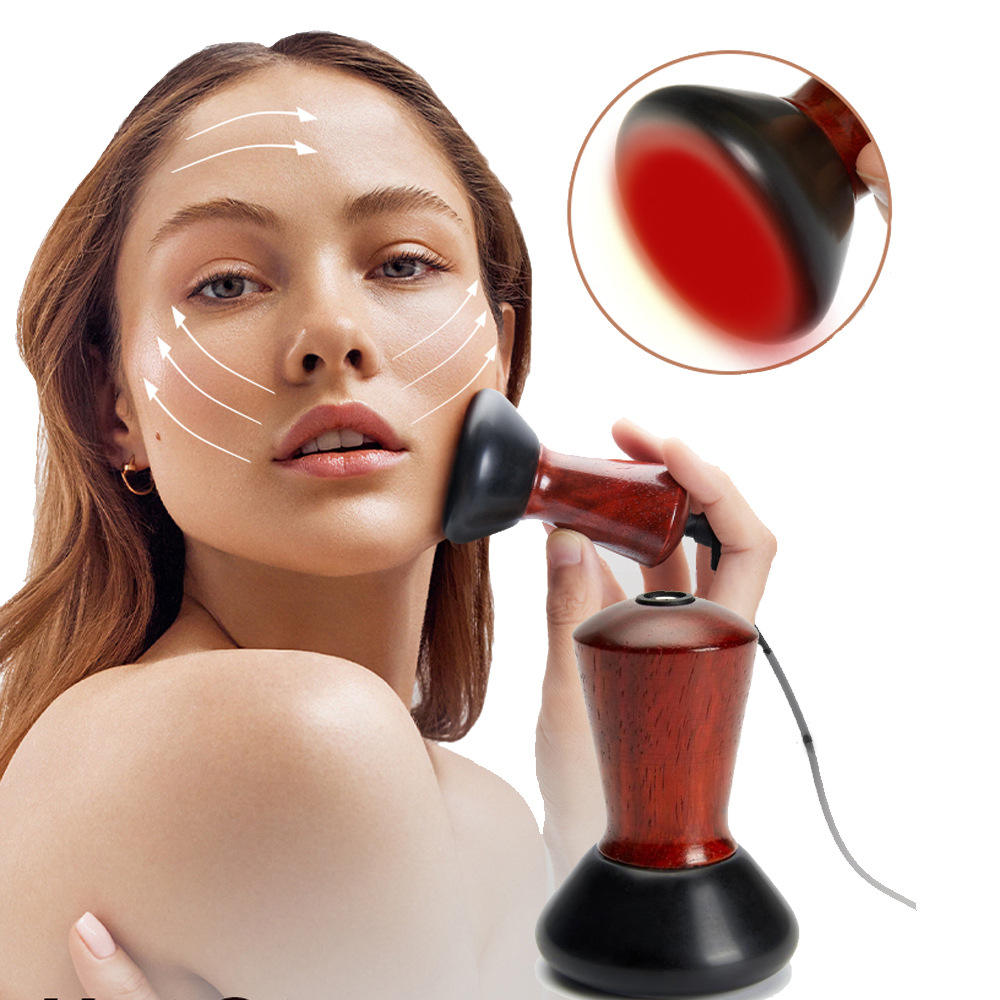 Heated Gua Sha Face Massager with 3 Temperature Settings