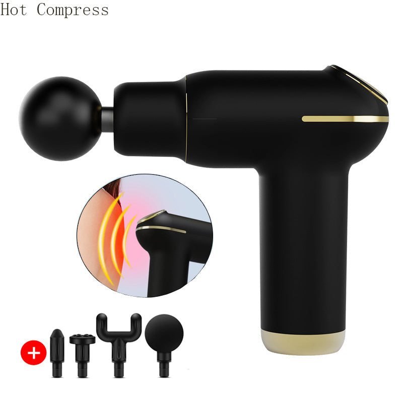 Fascia Gun with Heat Compress for Back & Shoulder Relief