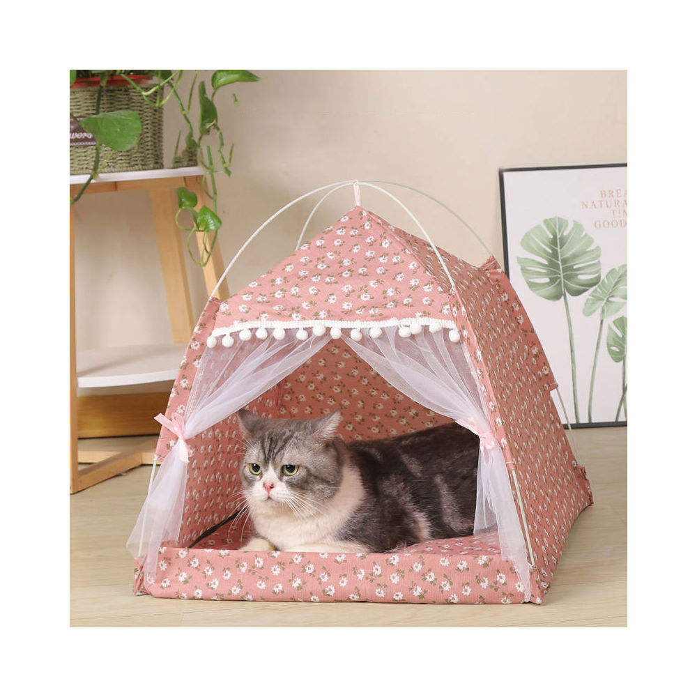 Pet Teepee Tent Bed for Cozy Indoor Sleeping Nooks