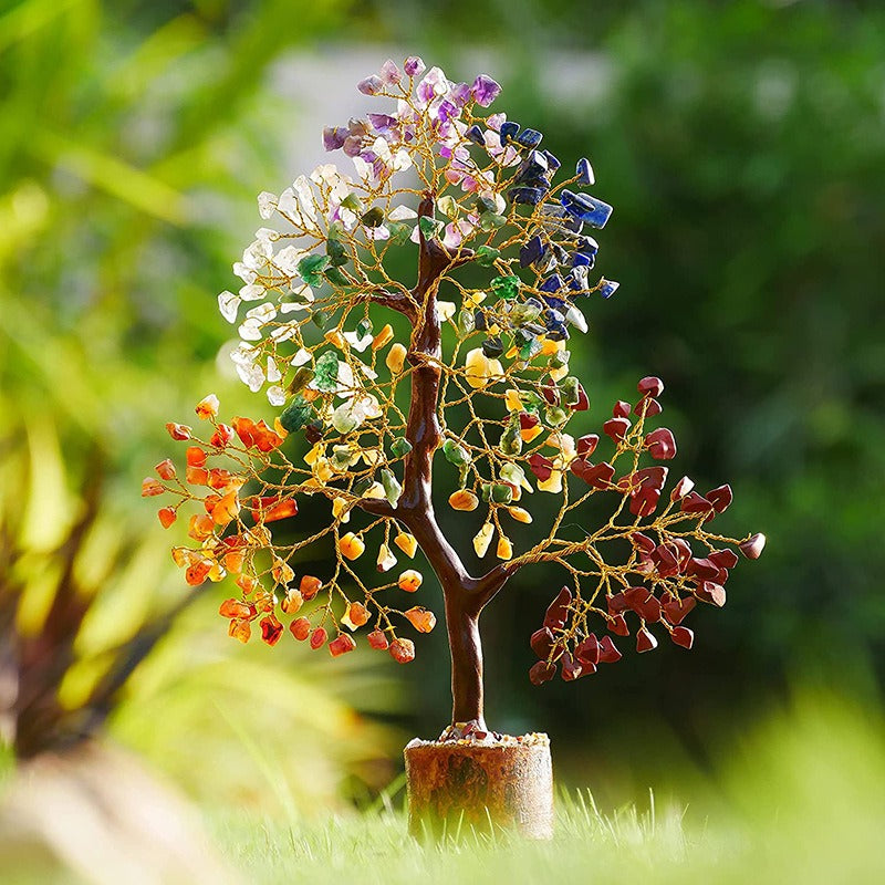 Crystal Fortune Tree Decor for Sparkling Desktop Spaces