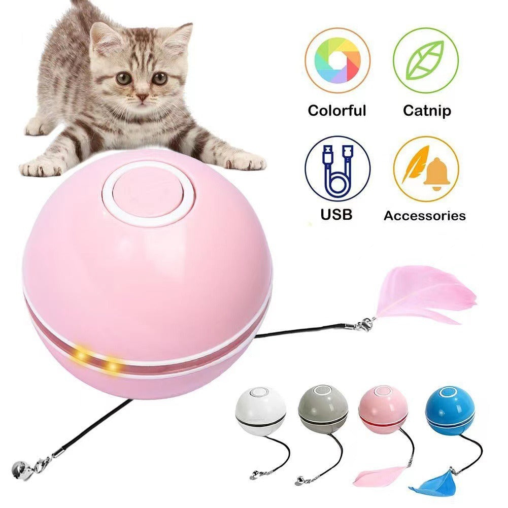 Interactive Cat Ball Toy for Daily Indoor Enrichment