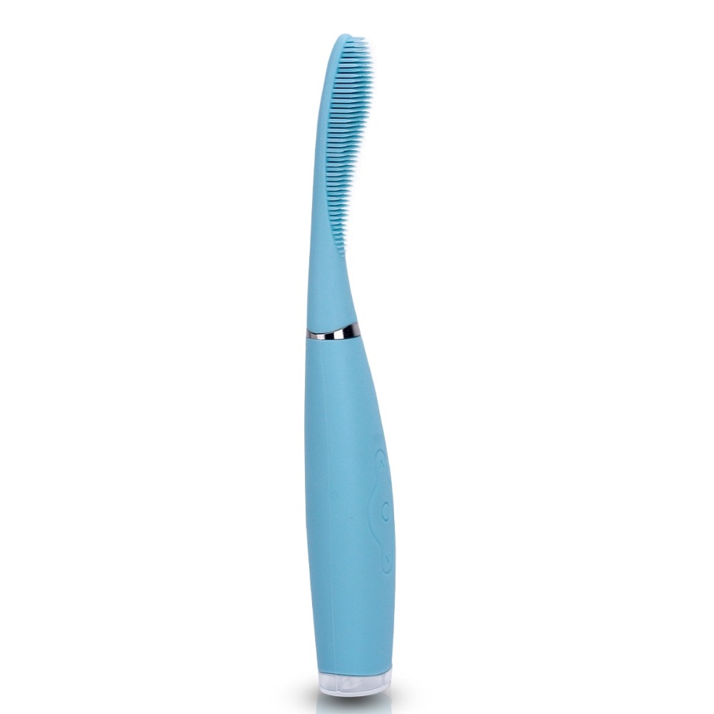 Silicone Sonic Electric Toothbrush, Waterproof IPX7