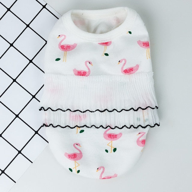 Small Pet Summer Vest Shirt – Cute Lightweight Style
