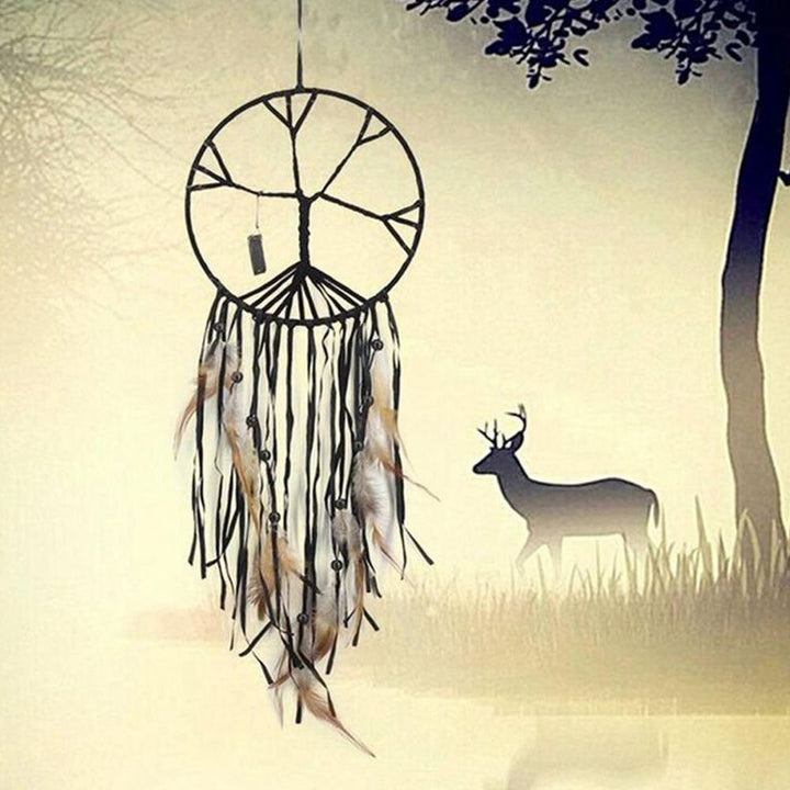 Tree of Life Dream Catcher for a Cozy Kids Bedroom