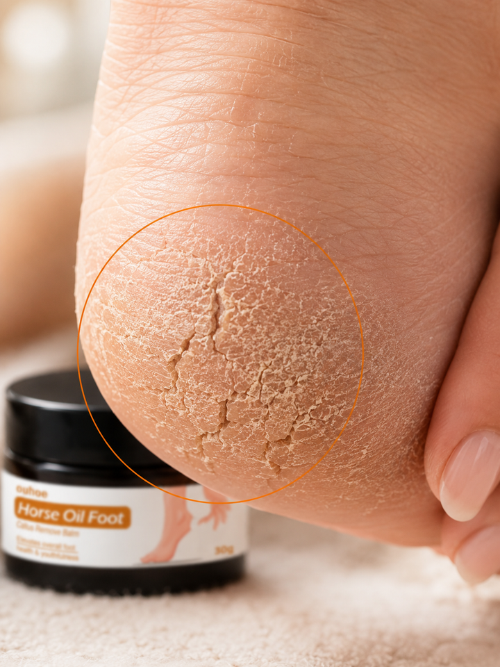 Horse Oil Foot Balm — Soften Calluses & Repair Heels