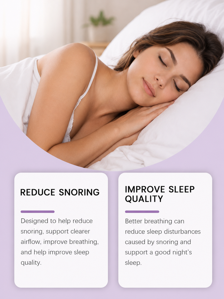 Anti-Snoring Sleep Patch — Quiet Nights, Peaceful Mornings