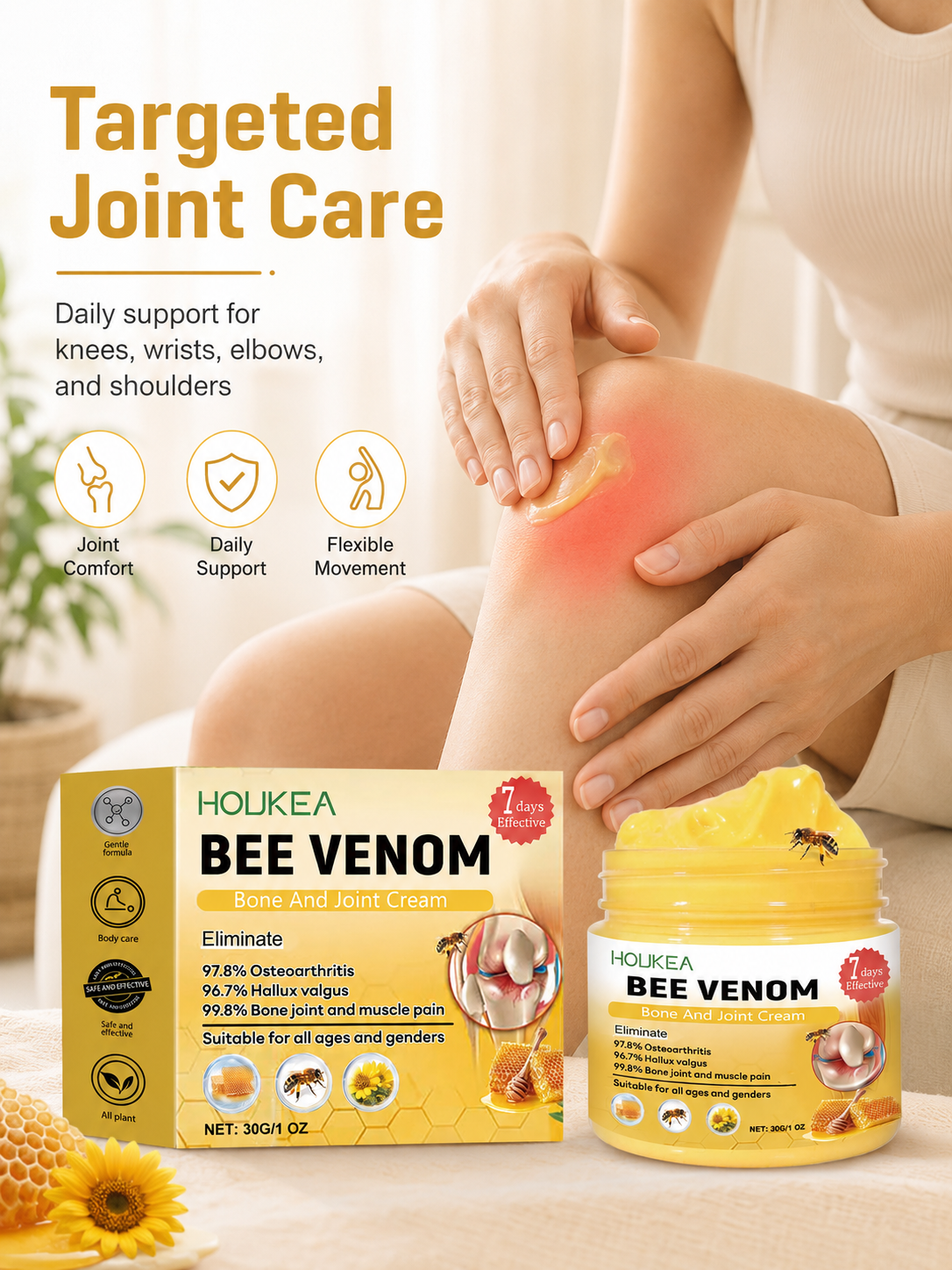Bee Venom Daily Cream For Joints
