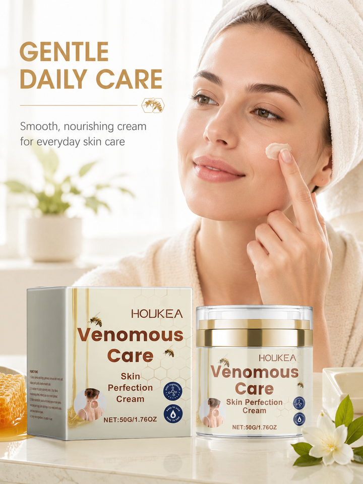 Bee Venom Skin Repair Cream — Gentle, Herbal Formula