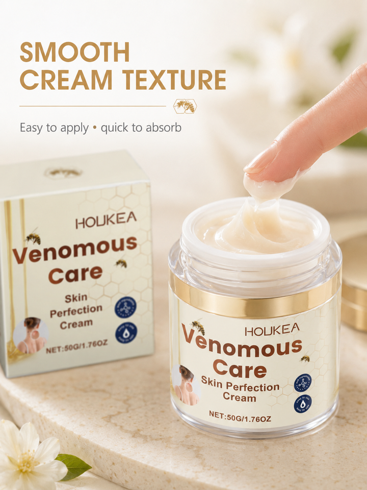 Bee Venom Skin Repair Cream — Gentle, Herbal Formula