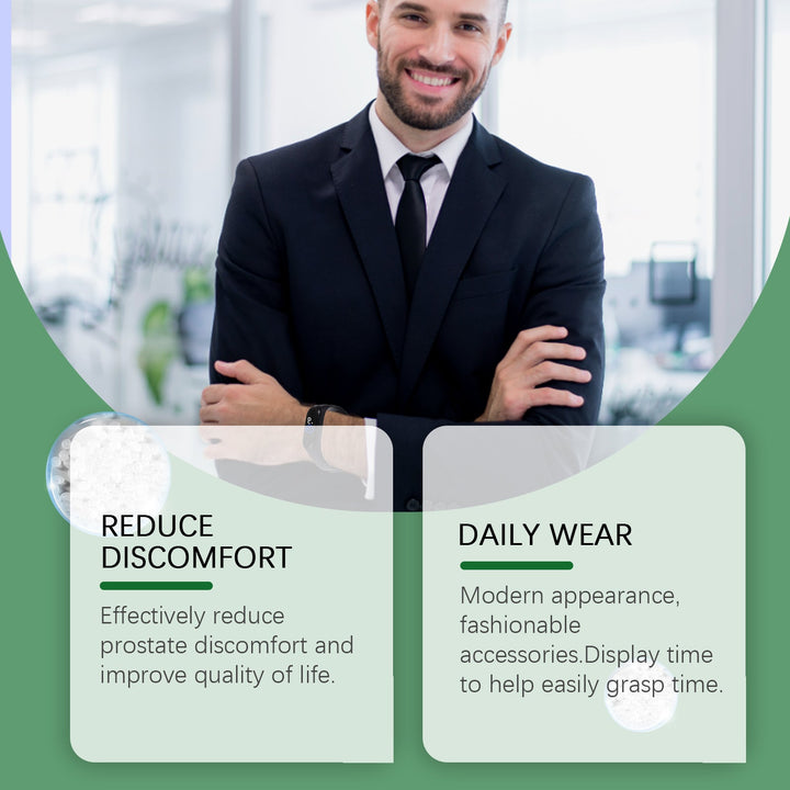 Men's Body Care Watch for Discreet Daily Comfort Support