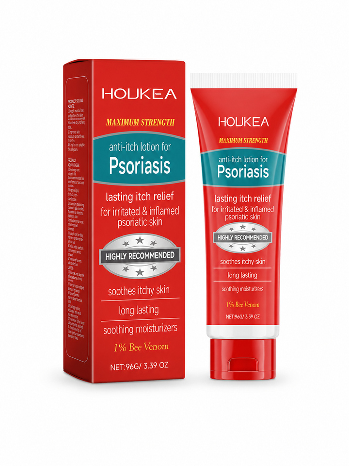 Houkea Bee Venom Psoriasis Cream — Maximum Strength
