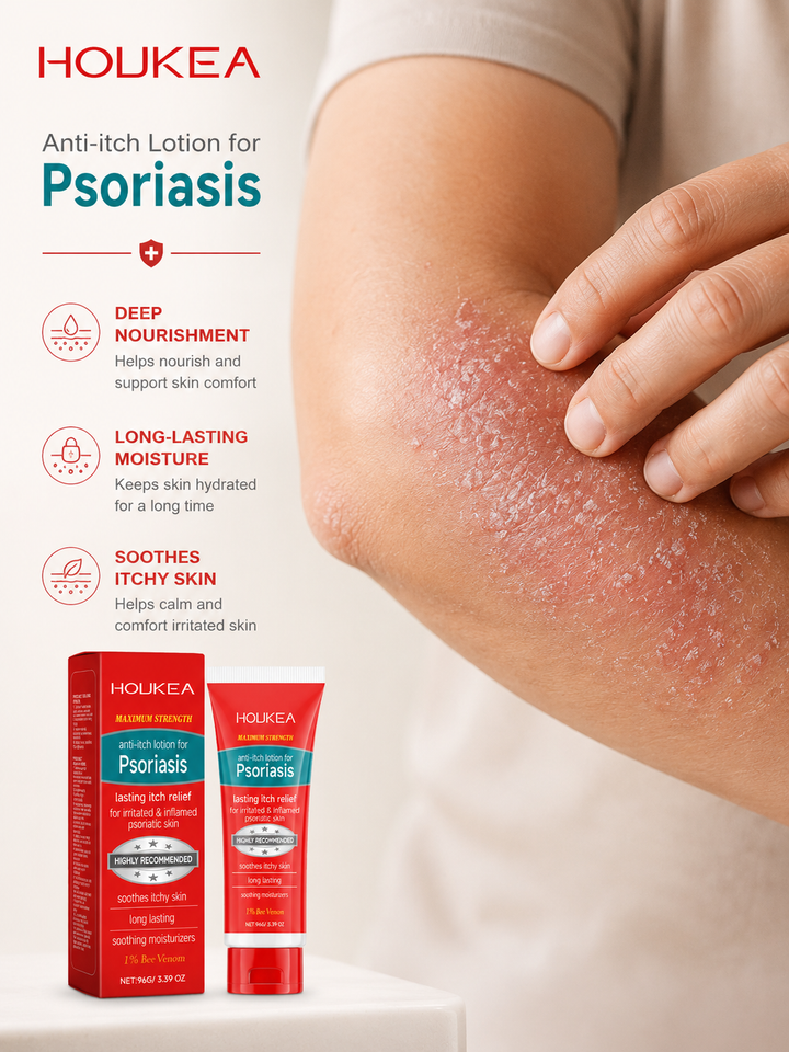 Houkea Bee Venom Psoriasis Cream — Maximum Strength