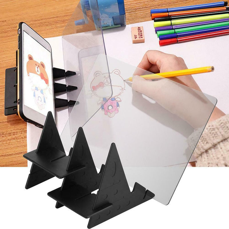 Optical Drawing Board for Easy Digital Artwork Tracing