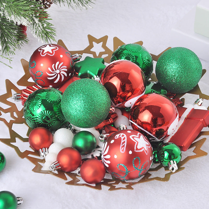 70-Piece Christmas Ornament Set for a Full Tree Display