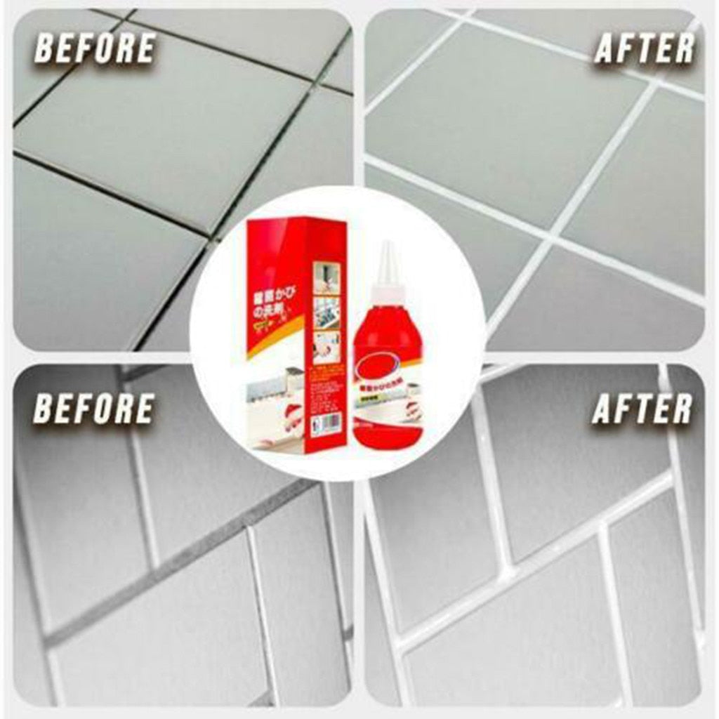 Grout and Caulk Mold Remover Gel, Whitens in 4-8 Hours