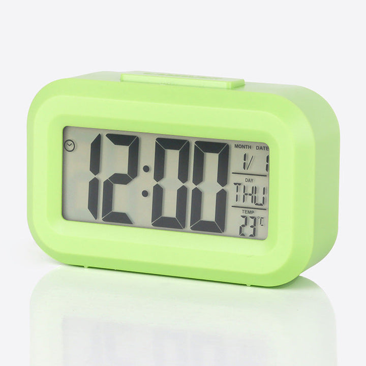 Digital LED Alarm Clock with Calendar & Temperature