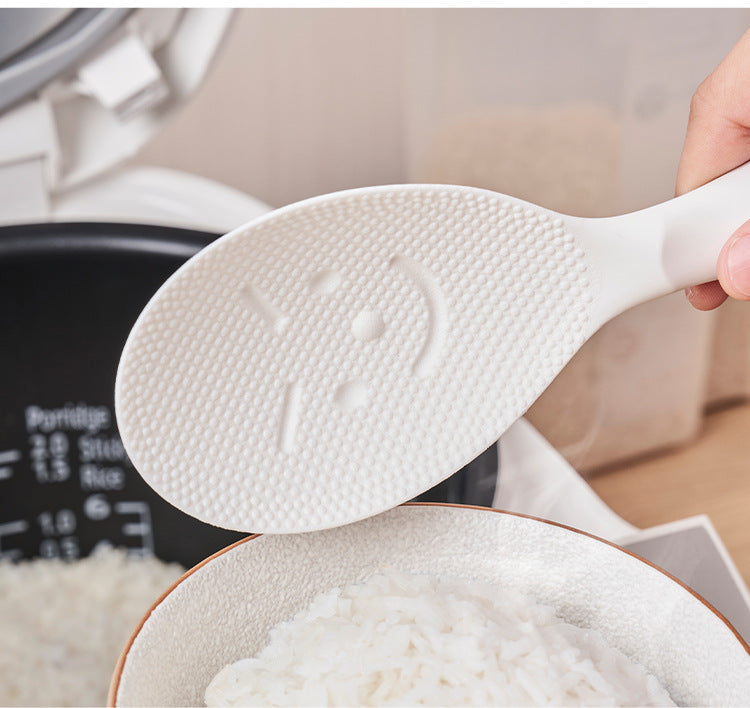 Non-Stick Rice Spoon with Smiling Face for Rice Cookers