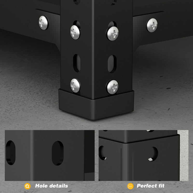 Heavy-Duty 5-Tier Steel Storage Rack, 200 lb Shelves