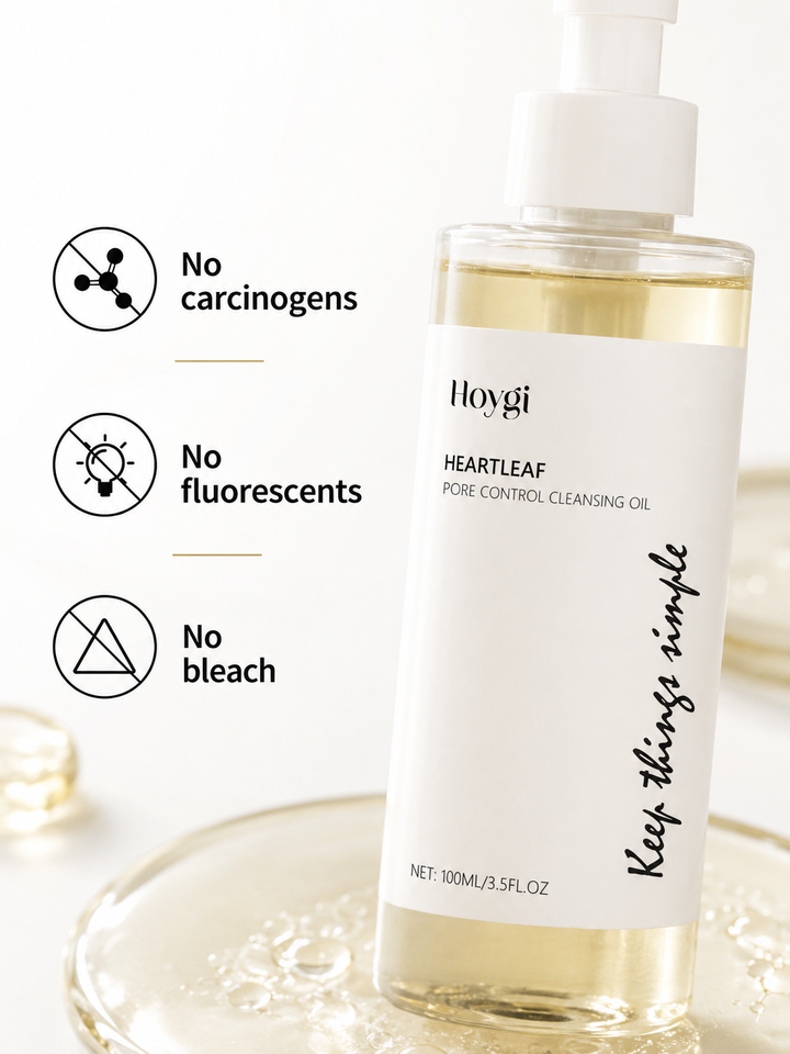 Hoygi Pore Control Cleansing Oil — Gentle Makeup Remover