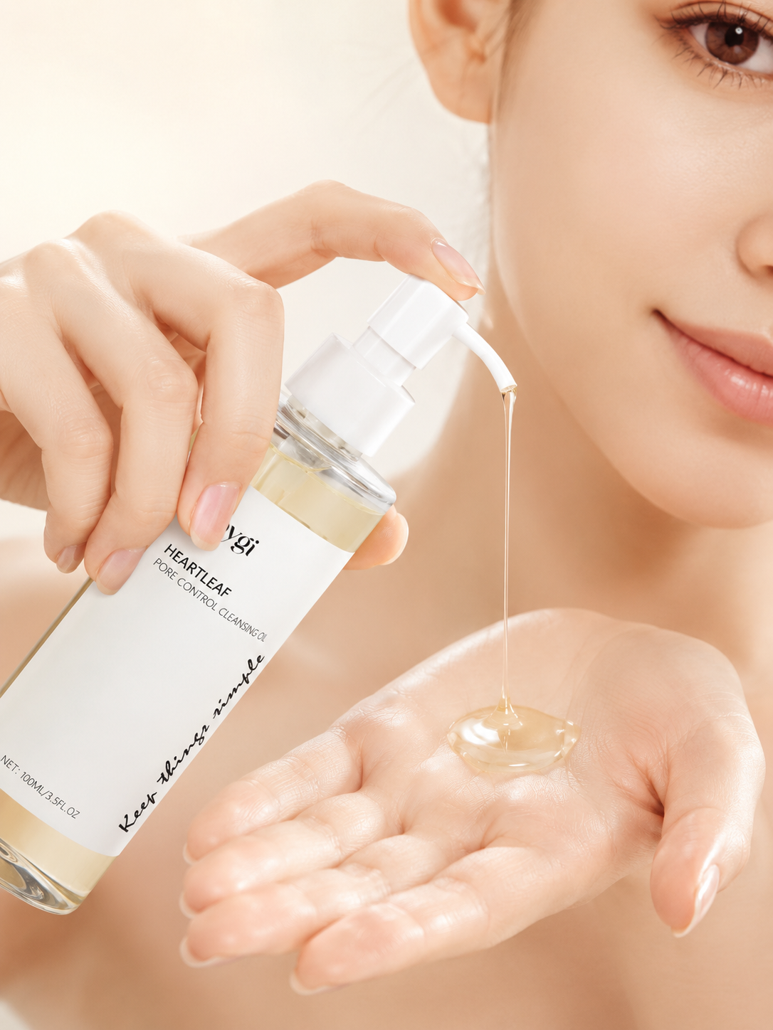 Hoygi Pore Control Cleansing Oil — Gentle Makeup Remover