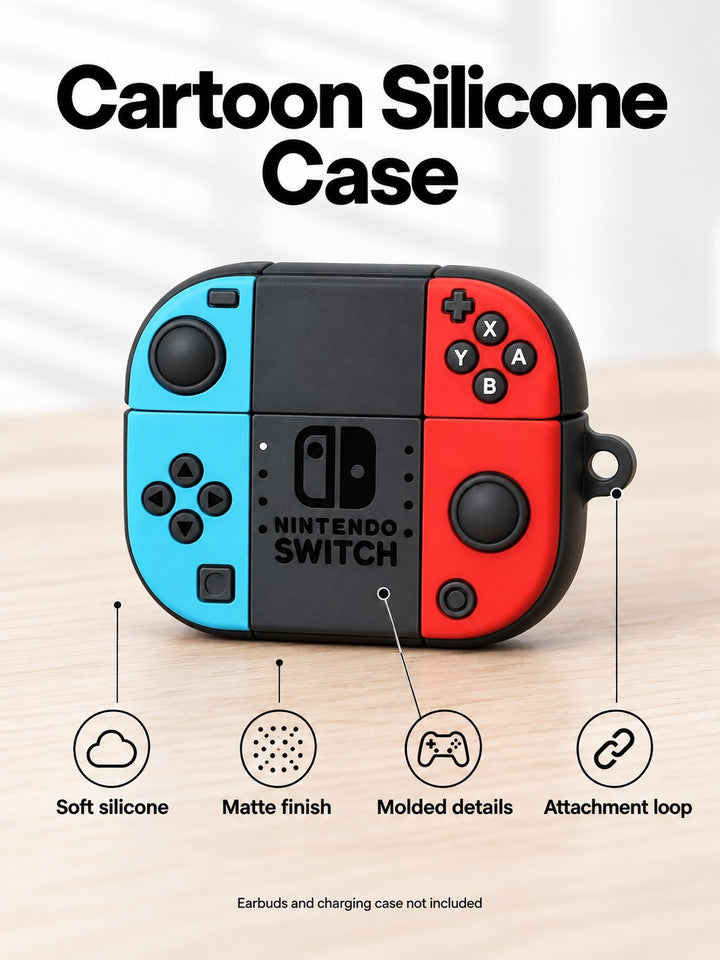 Huawei FreeBuds 4 Silicone Case, Cute Cartoon Design